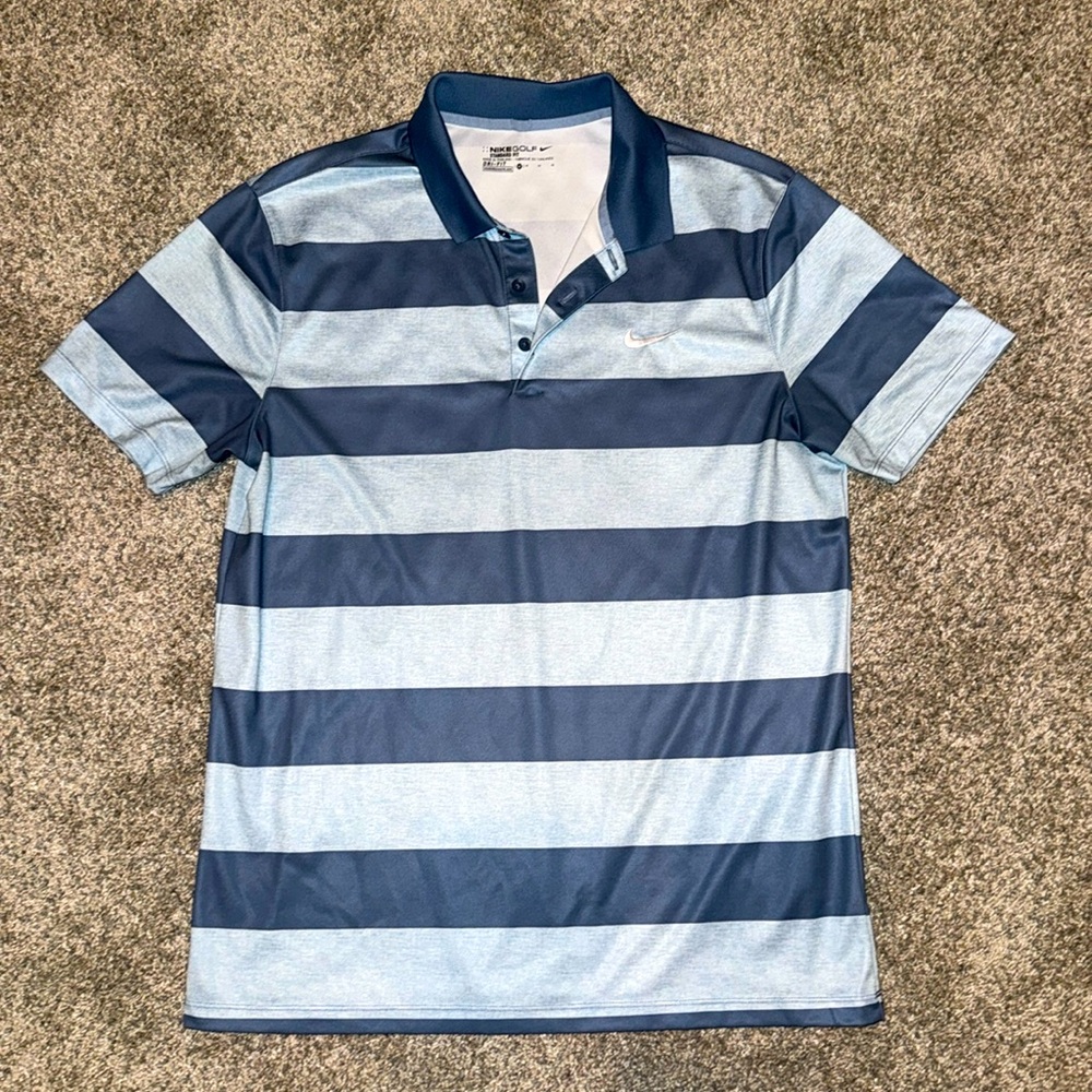 Nike Dri-Fit Golf Shirt. Mens M